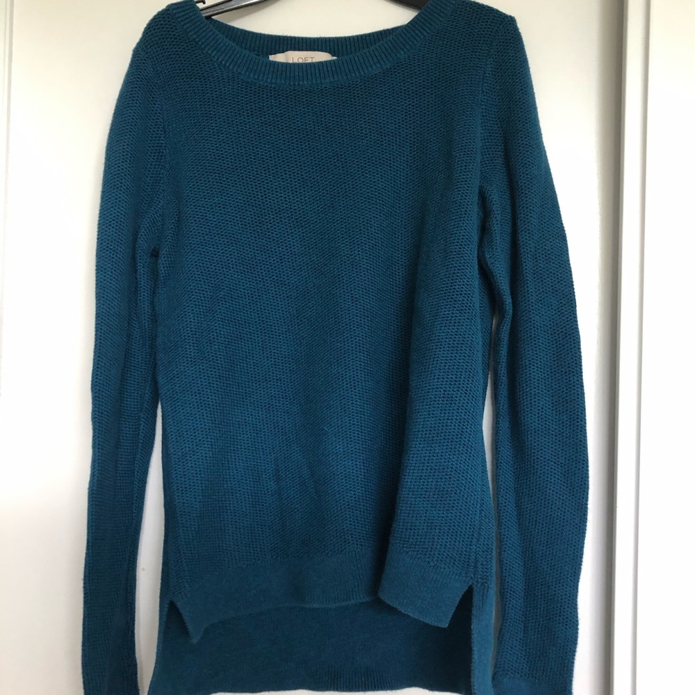 Loft blue sweater